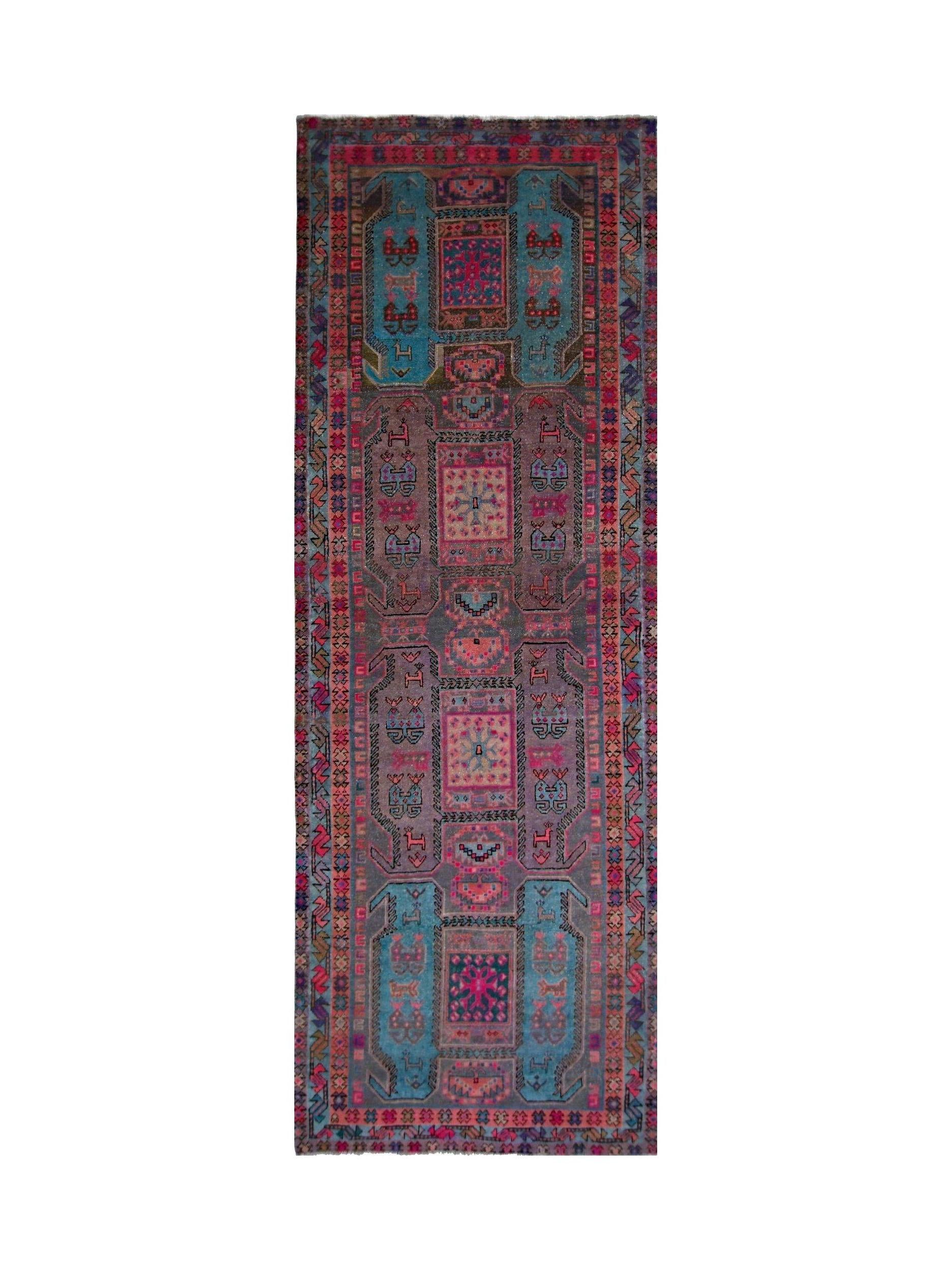 Vintage Persian Ardabil Runner