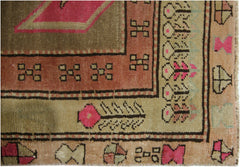 Handmade Vintage Persian Ardebil Hallway Runner | 323 x 125 cm | 10'7" x 4'1" - Najaf Rugs & Textile