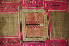 Handmade Vintage Persian Ardebil Hallway Runner | 323 x 125 cm | 10'7" x 4'1" - Najaf Rugs & Textile