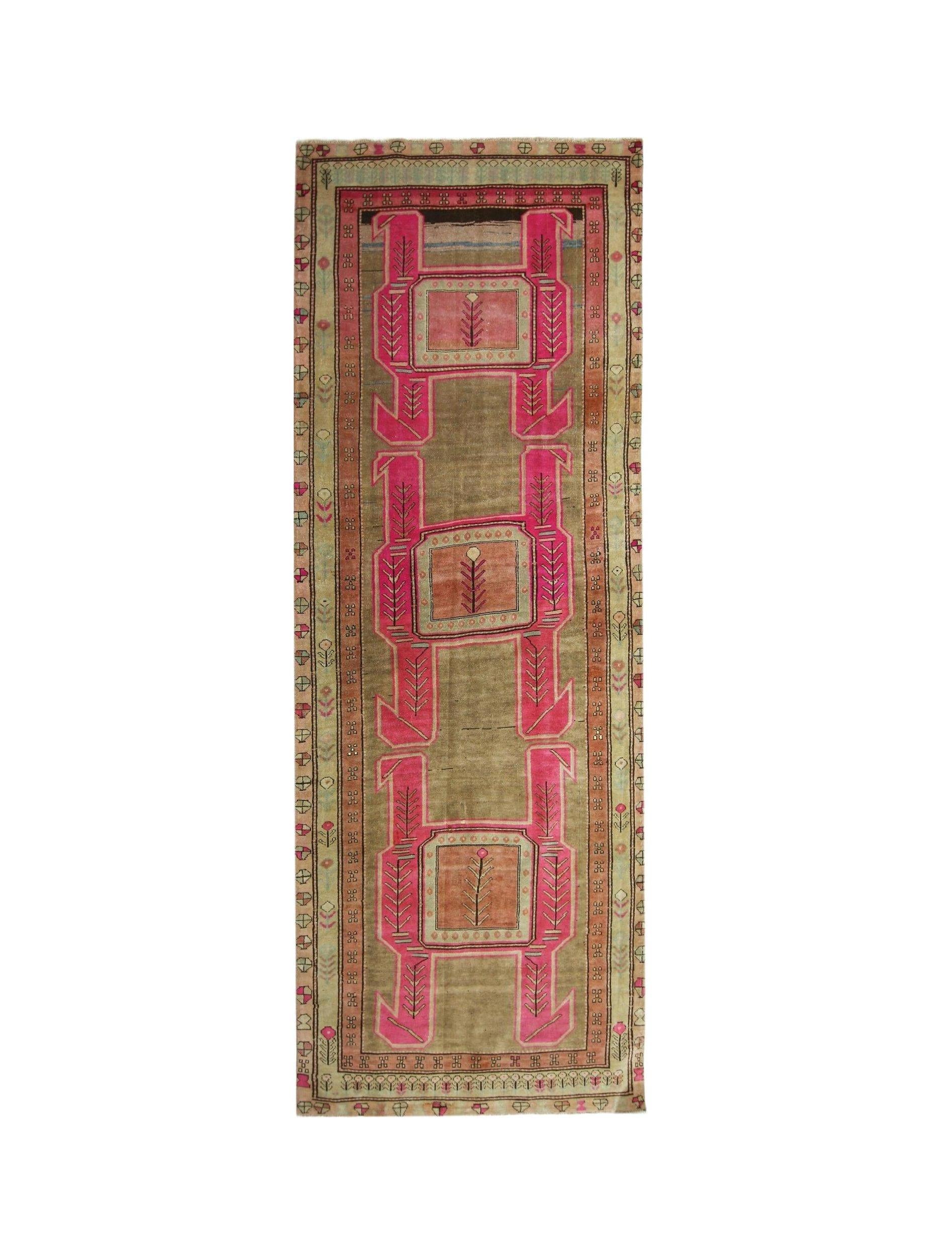 Vintage Persian Ardabil Runner