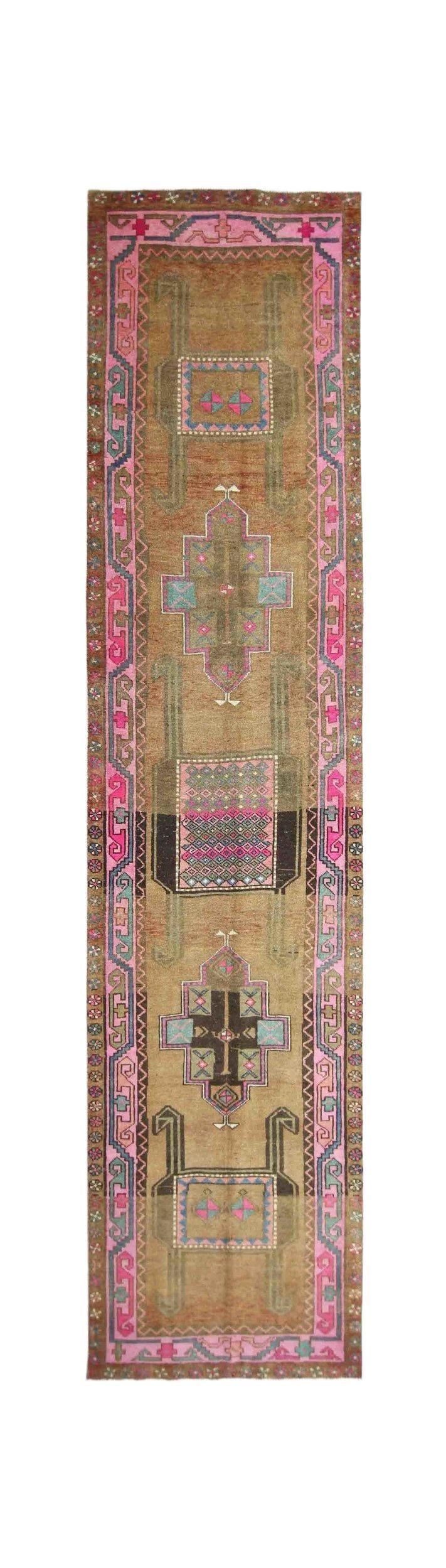 Vintage Persian Ardabil Runner