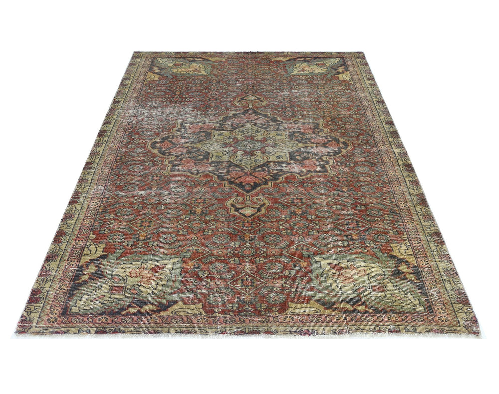 Vintage Persian Bakhtiari Rug