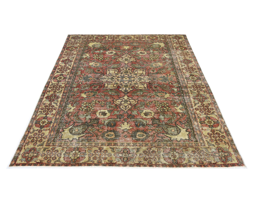 Vintage Persian Bakhtiari Rug