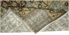 Handmade Vintage Persian Bakhtiar Rug | 264 x 120 cm | 8'8" x 3'11" - Najaf Rugs & Textile