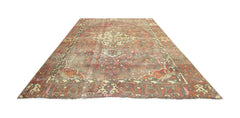 Handmade Vintage Persian Rug | 275 x 187 cm | 9' x 6'2" - Najaf Rugs & Textile