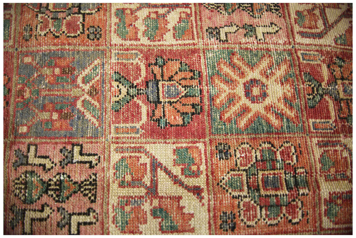 Vintage Persian Bakhtiari Rug