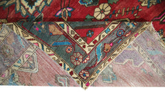 Handmade Vintage Persian Bakhtiar Rug | 283 x 221 cm | 9'3" x 7'3" - Najaf Rugs & Textile