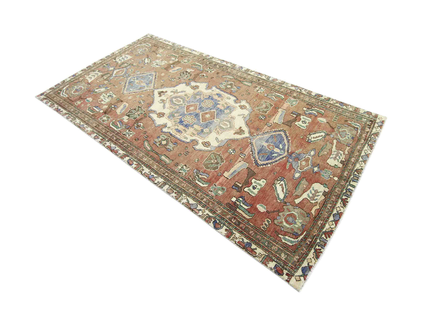 Vintage Persian Bakhtiari Rug