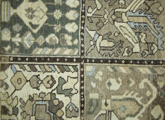 Handmade Vintage Persian Bakhtiar Rug | 287 x 214 cm | 9'5" x 7' - Najaf Rugs & Textile