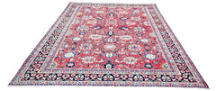 Handmade Vintage Persian Bakhtiar Rug | 296 x 227 cm | 9'8" x 7'5" - Najaf Rugs & Textile