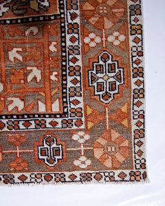 Handmade Vintage Persian Bakhtiar Rug | 299 x 192 cm | 9'9" x 6'3" - Najaf Rugs & Textile
