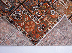 Handmade Vintage Persian Bakhtiar Rug | 299 x 192 cm | 9'9" x 6'3" - Najaf Rugs & Textile