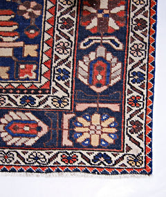 Handmade Vintage Persian Bakhtiar Rug | 319 x 206 cm | 10'6" x 6'9" - Najaf Rugs & Textile