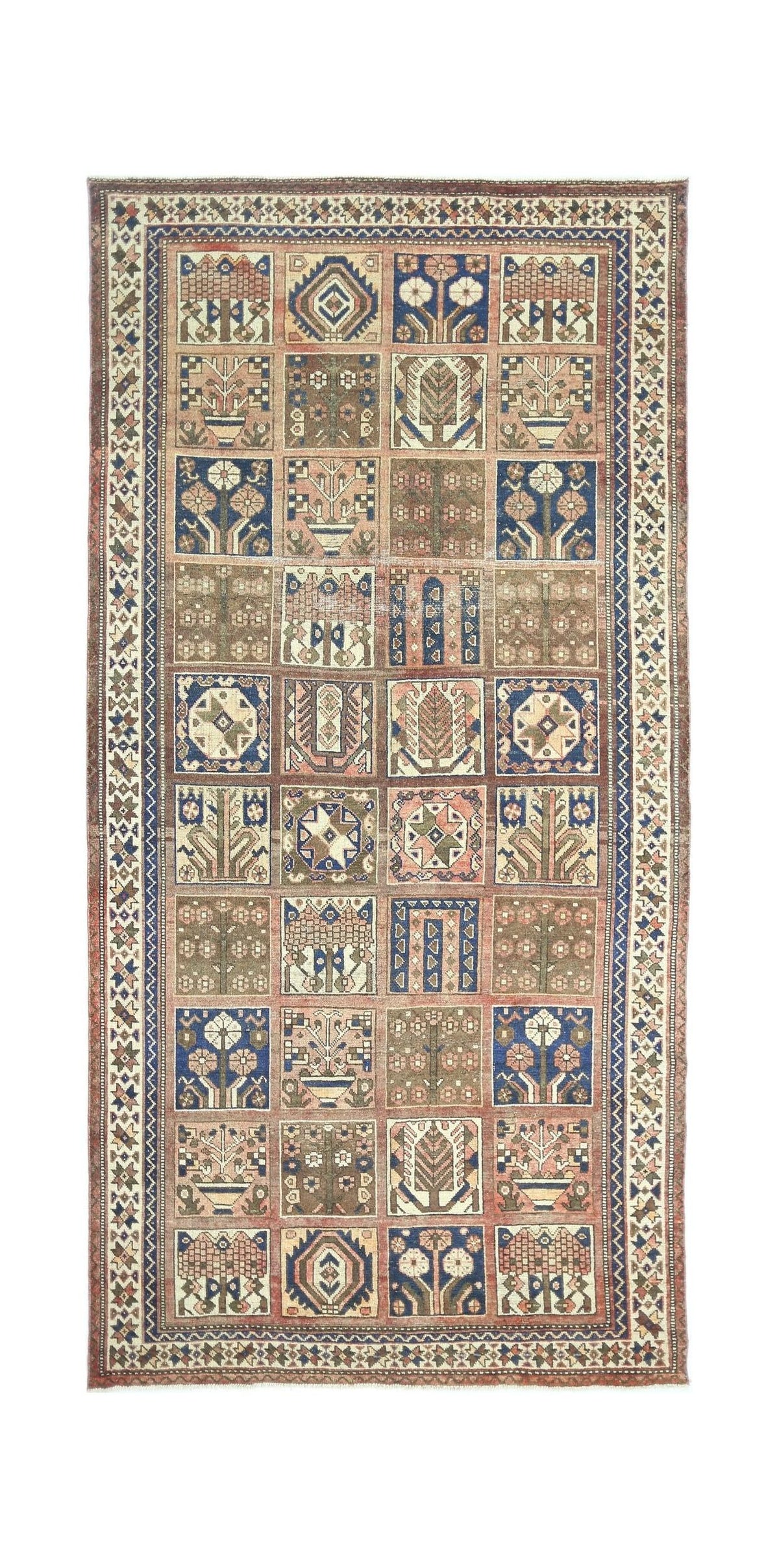 Vintage Persian Bakhtiari Rug