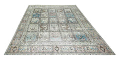 Handmade Vintage Persian Bakhtiar Rug | 368 x 282 cm | 12'1" x 9'3" - Najaf Rugs & Textile
