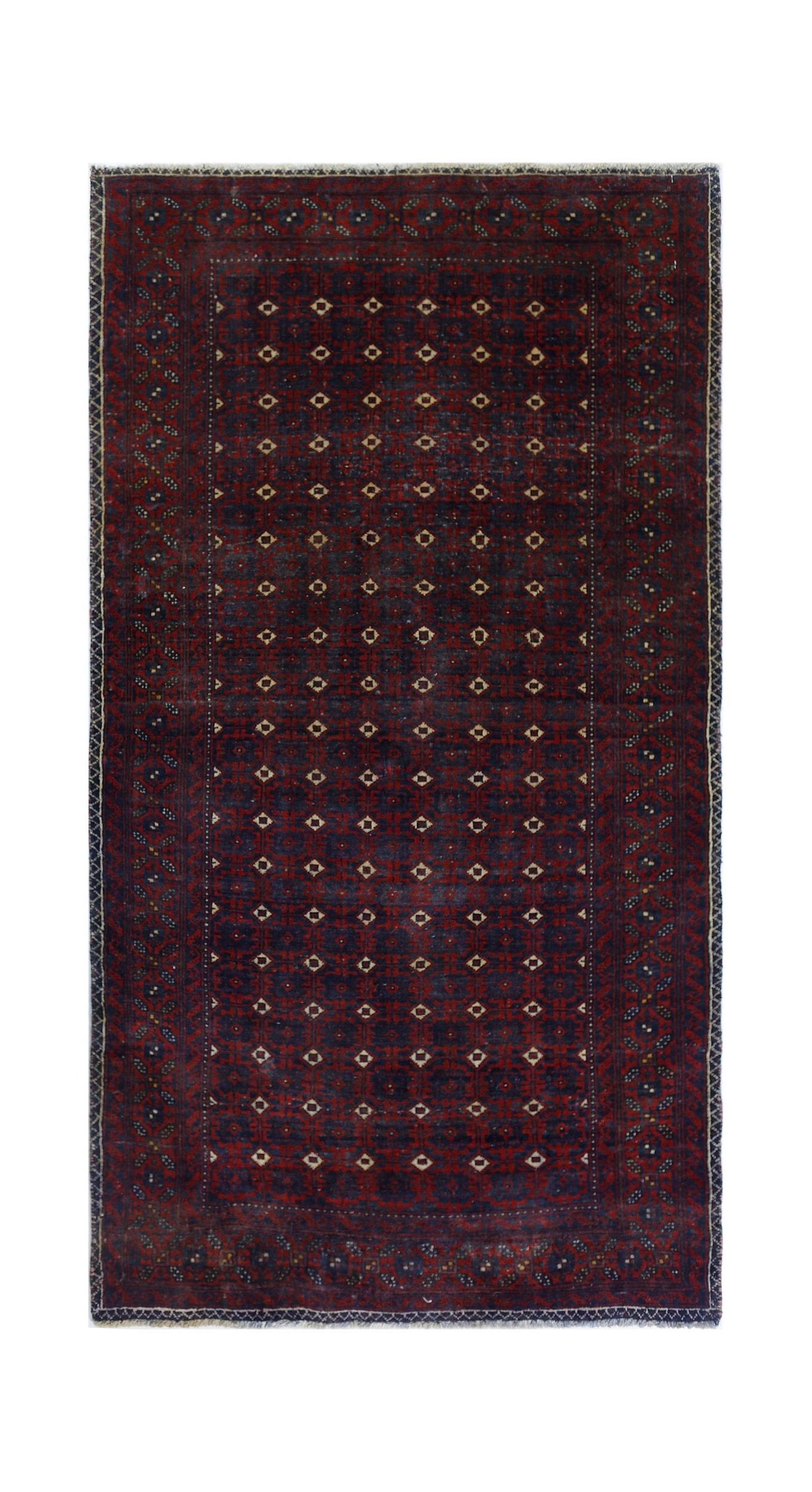 Vintage Persian Baluch Rug