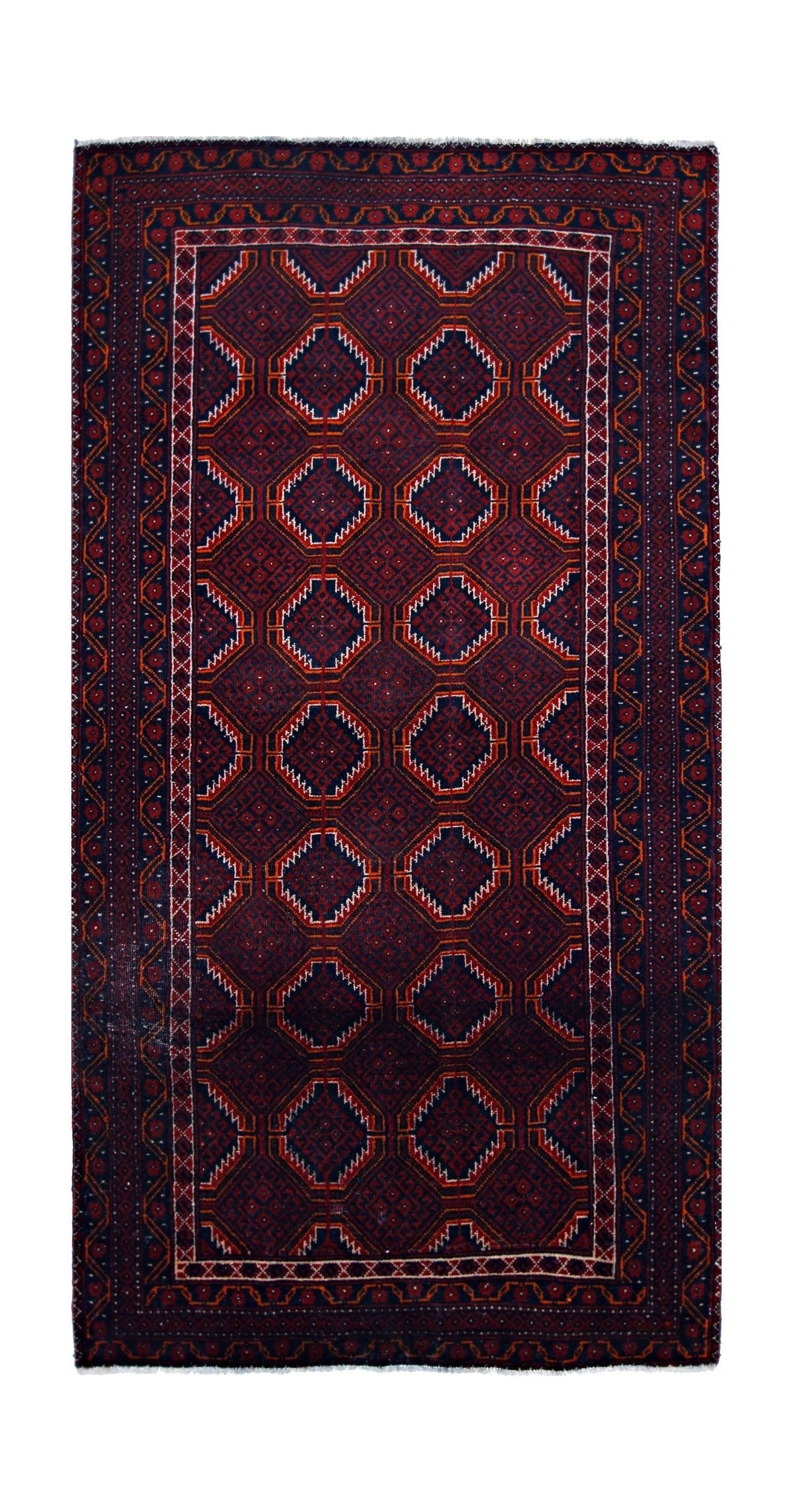 Vintage Persian Baluch Rug