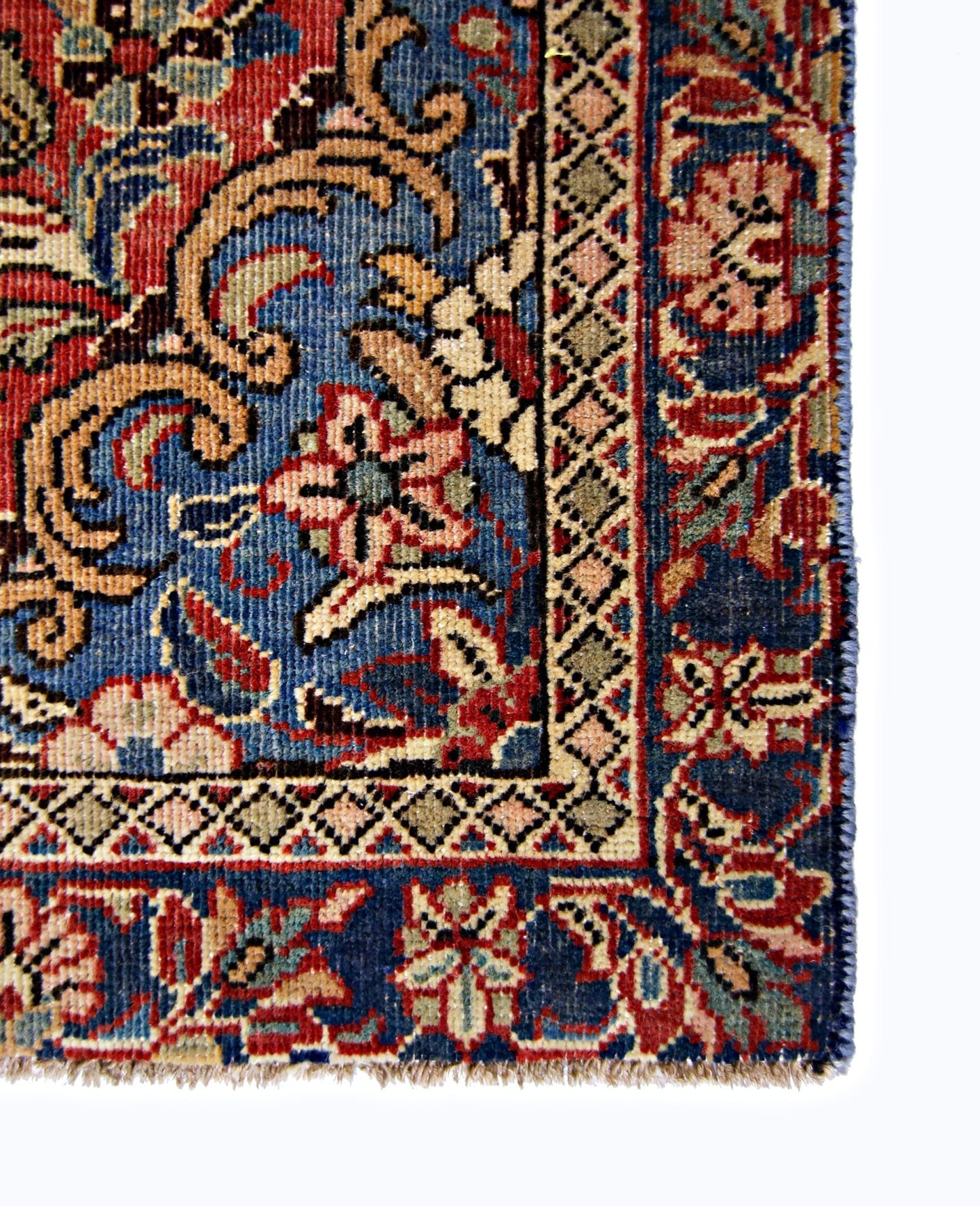 Handmade Vintage Persian Bidjar Rug | 145 x 93 cm | 4'9" x 3'1" - Najaf Rugs & Textile