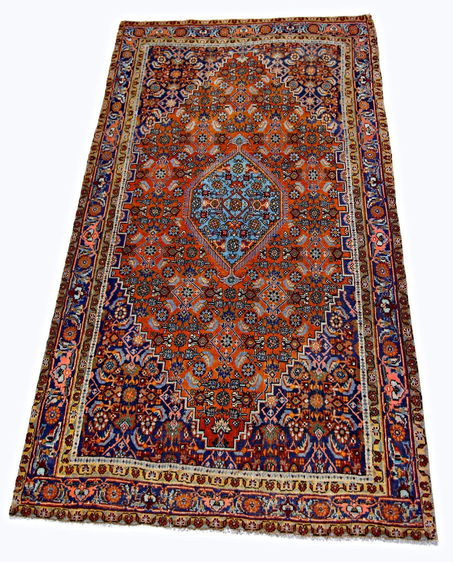 Handmade Vintage Persian Bidjar Rug | 169 x 112 cm | 5'6" x 3'8" - Najaf Rugs & Textile