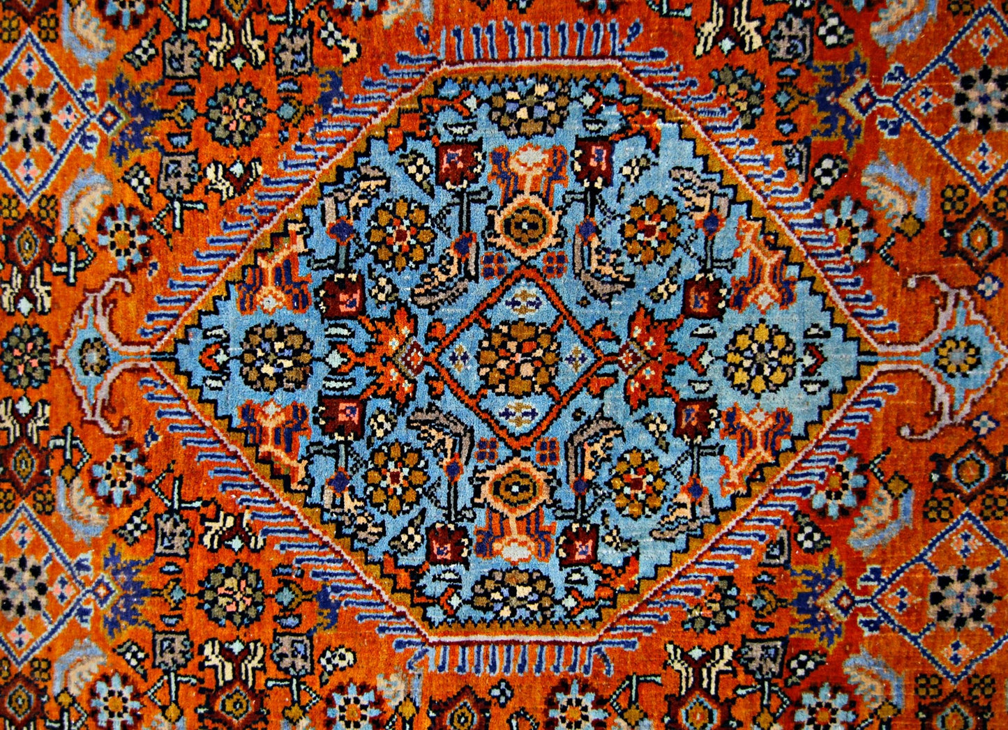 Handmade Vintage Persian Bidjar Rug | 169 x 112 cm | 5'6" x 3'8" - Najaf Rugs & Textile