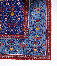 Handmade Vintage Persian Tabriz Rug | 314 x 204 cm | 10'4" x 6'8" - Najaf Rugs & Textile
