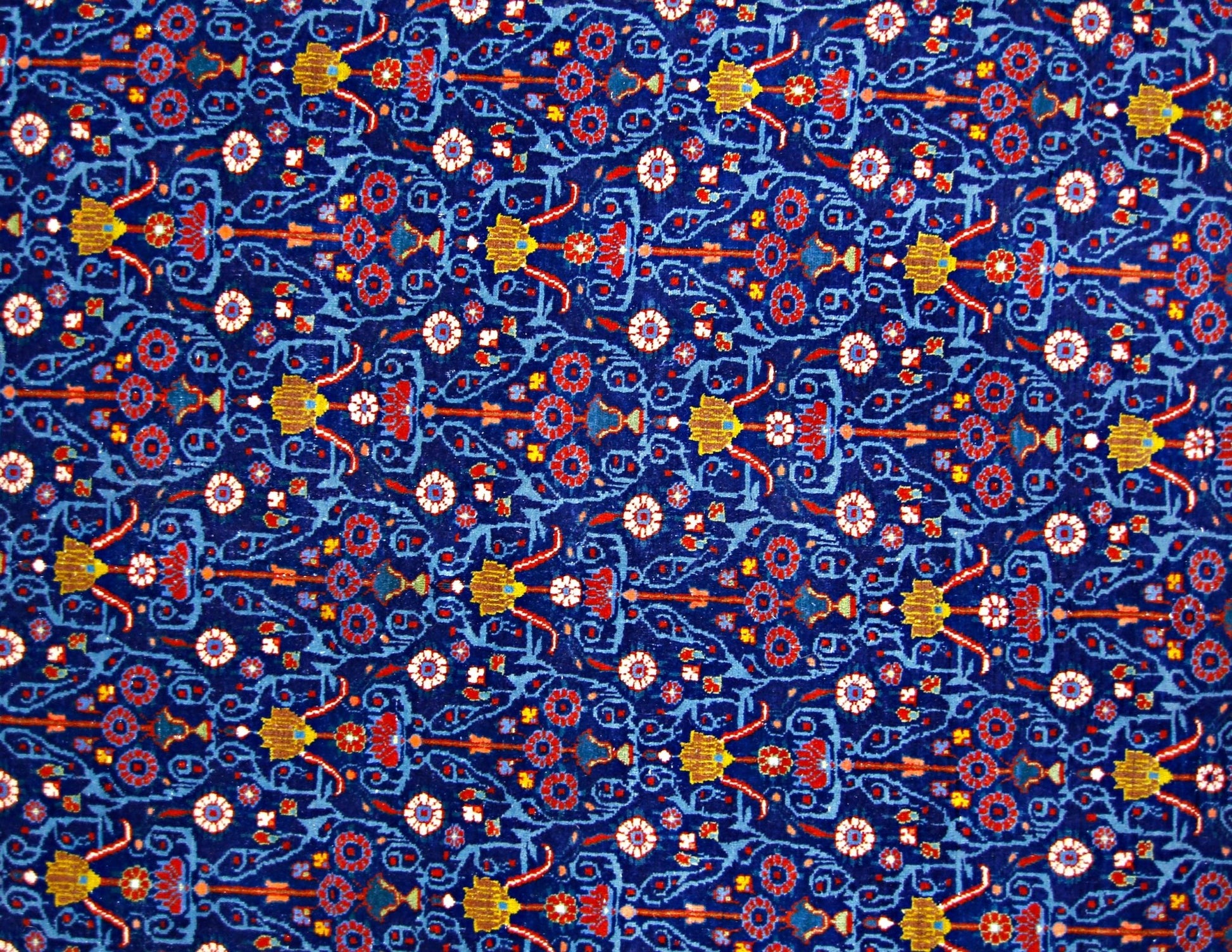 Handmade Vintage Persian Tabriz Rug | 314 x 204 cm | 10'4" x 6'8" - Najaf Rugs & Textile