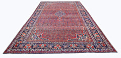 Handmade Vintage Persian Bidjar Rug | 342 x 230 cm | 11'3" x 7'6" - Najaf Rugs & Textile