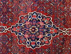 Handmade Vintage Persian Bidjar Rug | 342 x 230 cm | 11'3" x 7'6" - Najaf Rugs & Textile