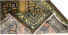 Handmade Vintage Persian Kerman Rug | 132 x 74 cm | 4'4" x 2'5" - Najaf Rugs & Textile