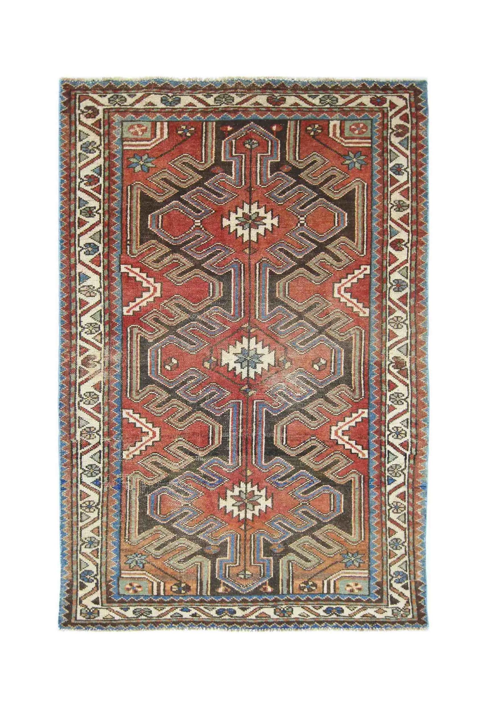 Vintage Persian Hamadan Rug