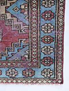 Handmade Vintage Persian Rug | 151 x 89 cm | 4'11" x 2'11" - Najaf Rugs & Textile