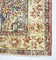 Handmade Vintage Persian Rug | 154 x 93 cm | 5'1" x 3'1" - Najaf Rugs & Textile