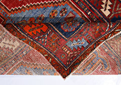 Handmade Vintage Persian Rug | 185 x 99 cm | 6'1" x 3'3" - Najaf Rugs & Textile