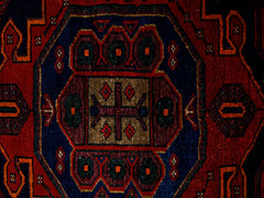 Handmade Vintage Persian Hamadan Rug | 191 x 133 cm | 6'3" x 4'5" - Najaf Rugs & Textile