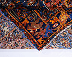 Handmade Vintage Persian Hamadan Rug | 195 x 119 cm | 6'5" x 3'11" - Najaf Rugs & Textile