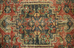 Handmade Vintage Persian Rug | 197 x 118 cm | 6'6" x 3'10" - Najaf Rugs & Textile