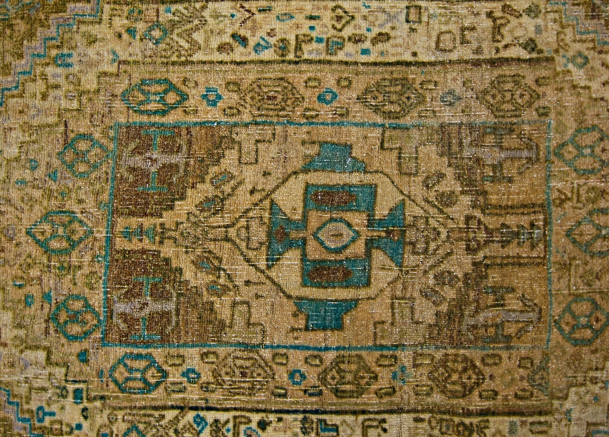 Handmade Vintage Persian Rug | 199 x 92 cm | 6'7" x 3' - Najaf Rugs & Textile