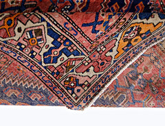 Handmade Vintage Persian Zanjan Rug | 205 x 130 cm | 6'9" x 4'3" - Najaf Rugs & Textile