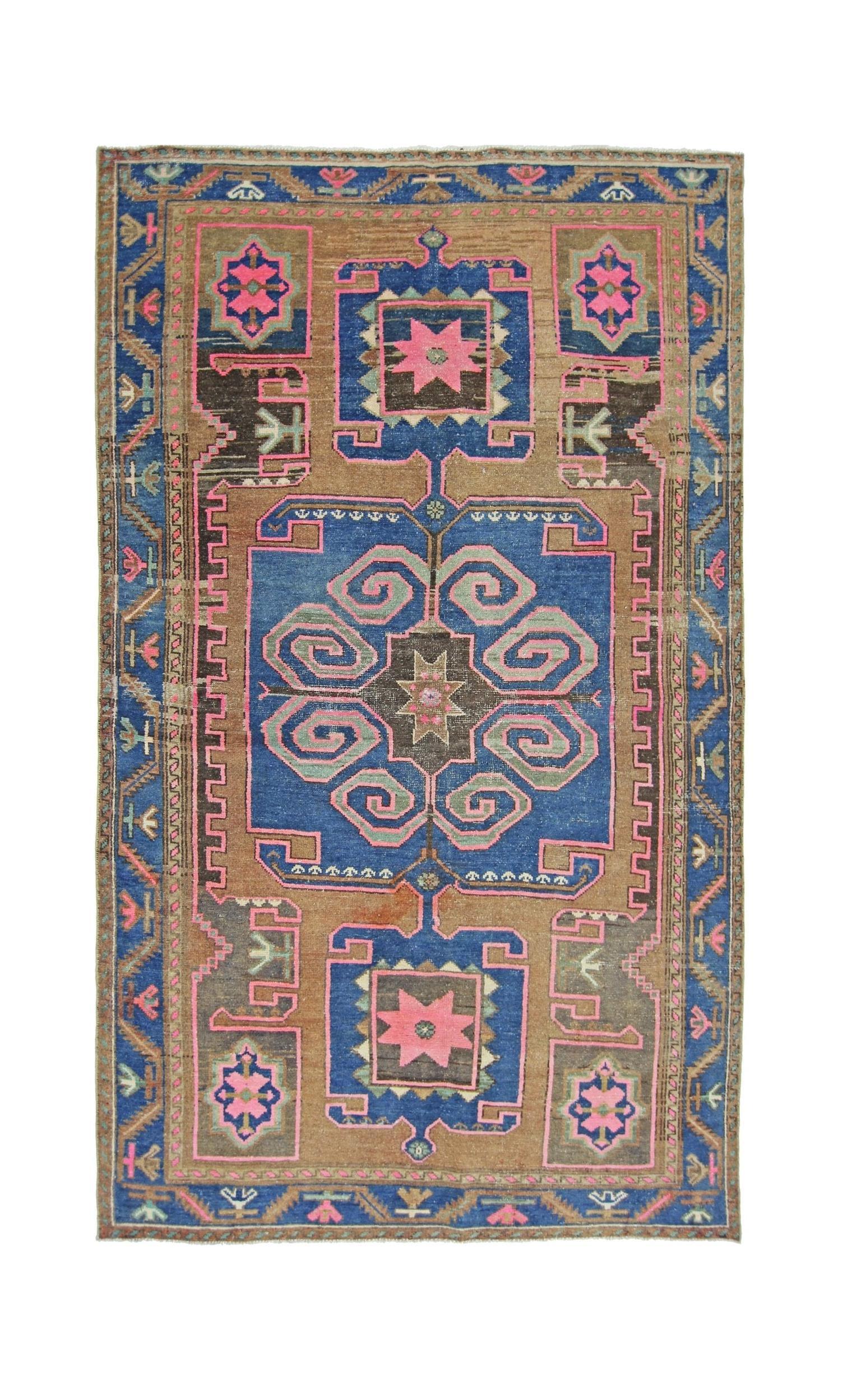 Vintage Persian Hamadan Rug