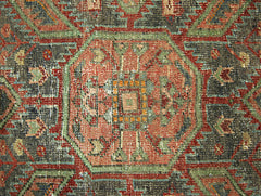 Handmade Vintage Persian Rug | 211 x 123 cm | 6'11" x 4' - Najaf Rugs & Textile