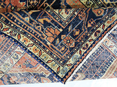 Handmade Vintage Persian Rug | 253 x 129 cm | 8'4" x 4'3" - Najaf Rugs & Textile