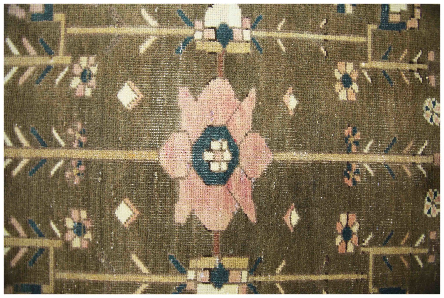 Handmade Vintage Persian Hamadan Rug | 319 x 176 cm | 10'6" x 5'9" - Najaf Rugs & Textile