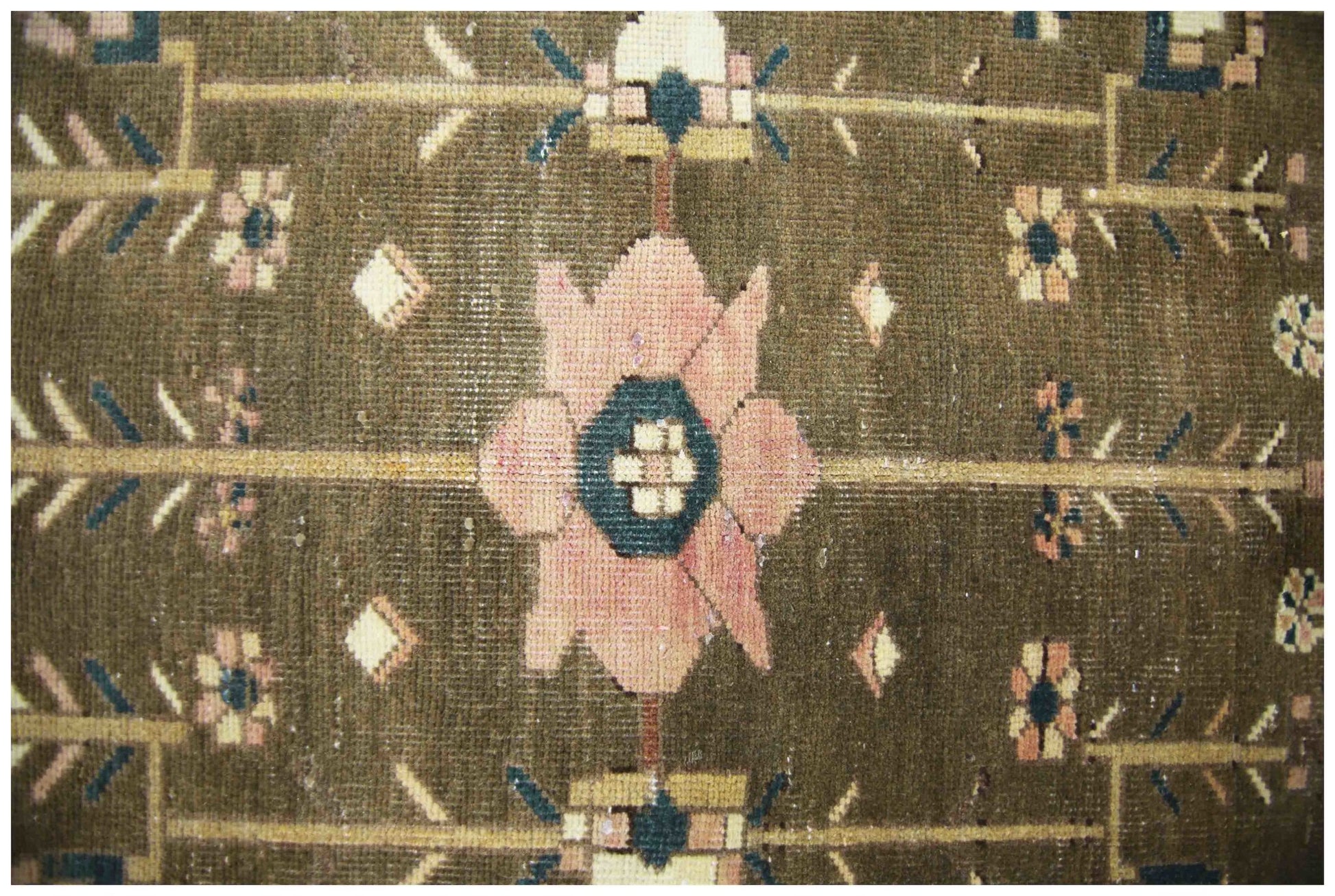 Handmade Vintage Persian Hamadan Rug | 319 x 176 cm | 10'6" x 5'9" - Najaf Rugs & Textile