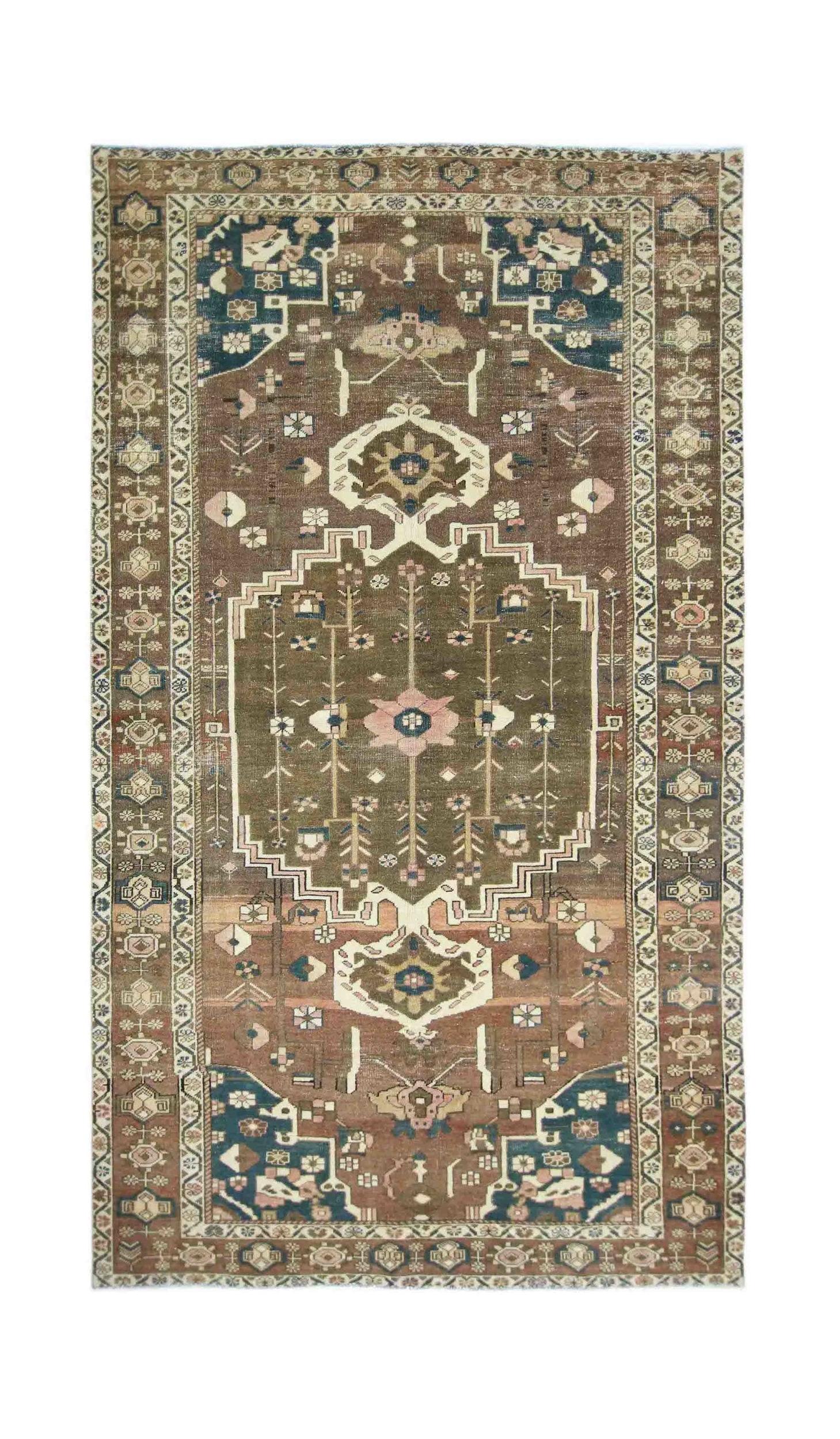 Vintage Persian Hamadan Rug