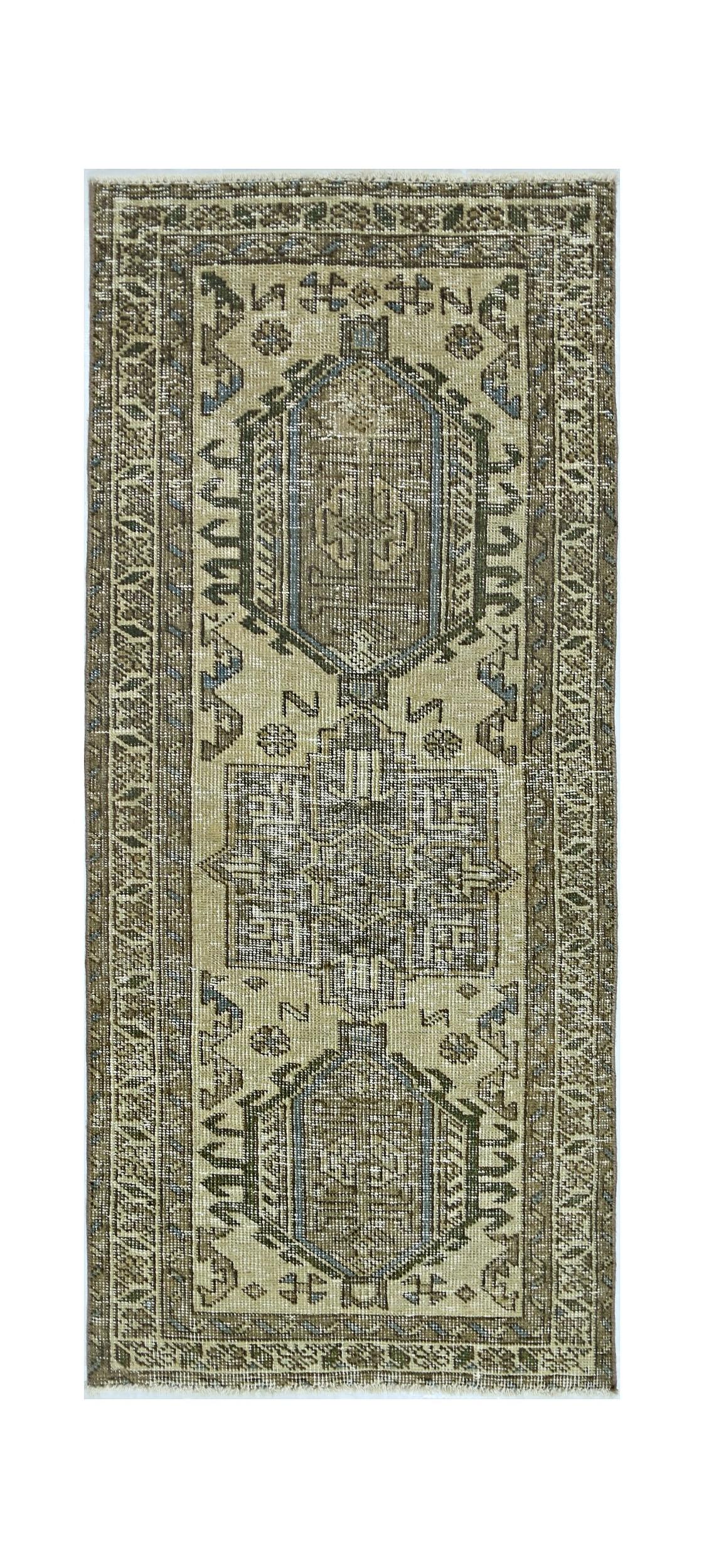 Vintage Persian Hamadan Runner