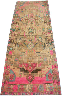 Handmade Vintage Persian Rug | 271 x 115 cm | 8'11" x 3'9" - Najaf Rugs & Textile