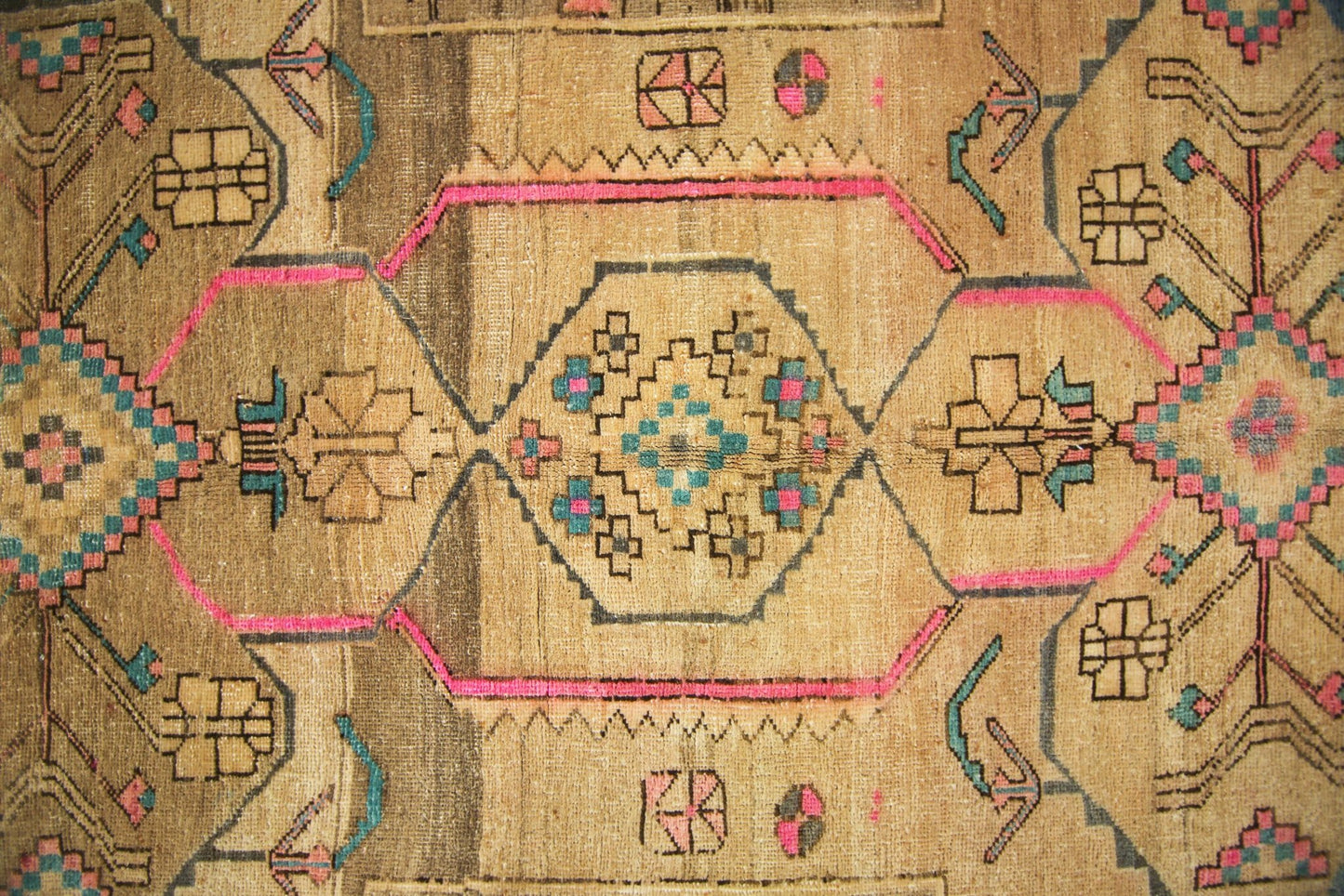 Handmade Vintage Persian Rug | 271 x 115 cm | 8'11" x 3'9" - Najaf Rugs & Textile