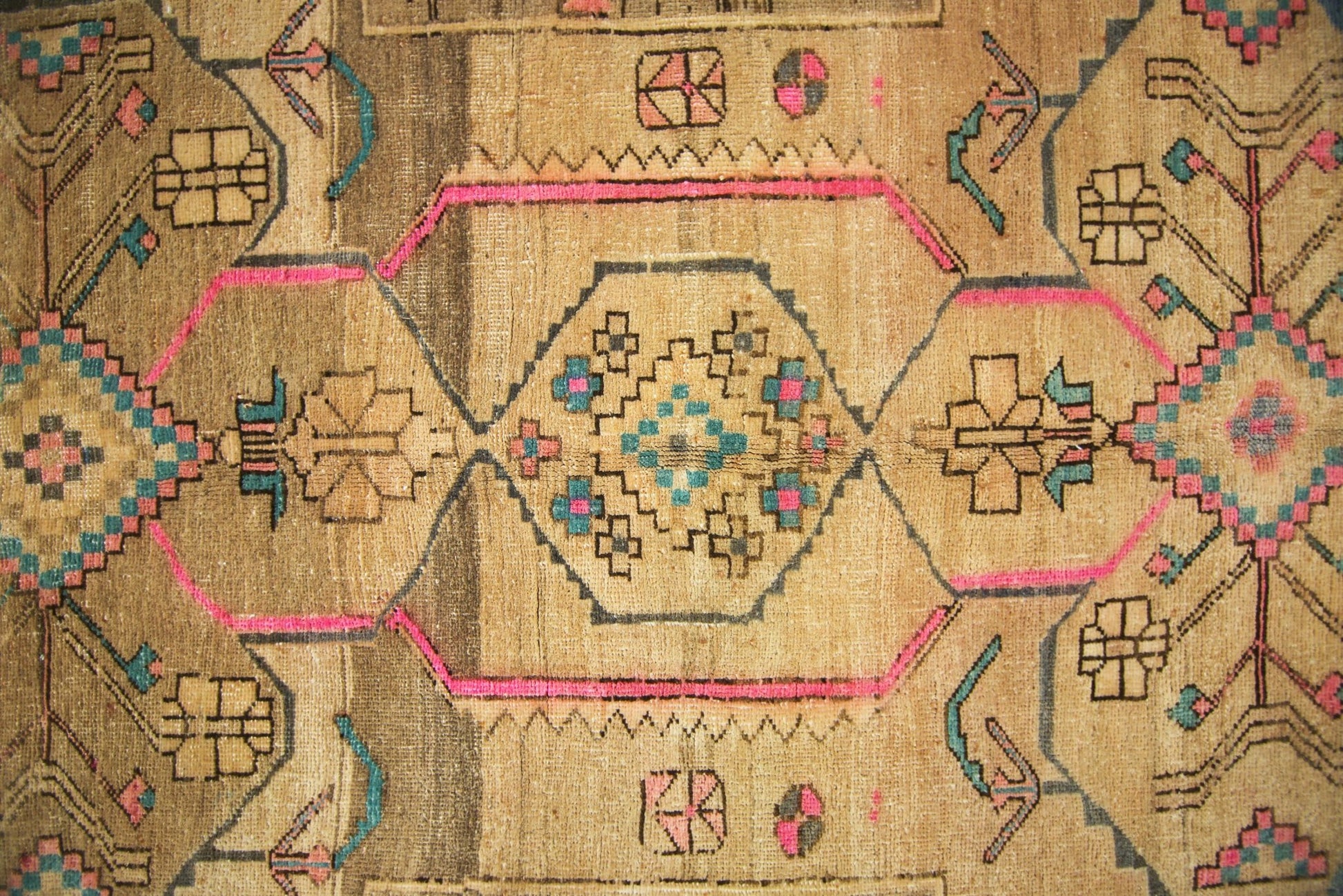 Handmade Vintage Persian Rug | 271 x 115 cm | 8'11" x 3'9" - Najaf Rugs & Textile