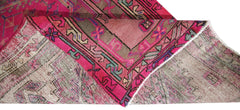 Handmade Vintage Persian Hallway Runner | 290 x 107 cm | 9'6" x 3'6" - Najaf Rugs & Textile