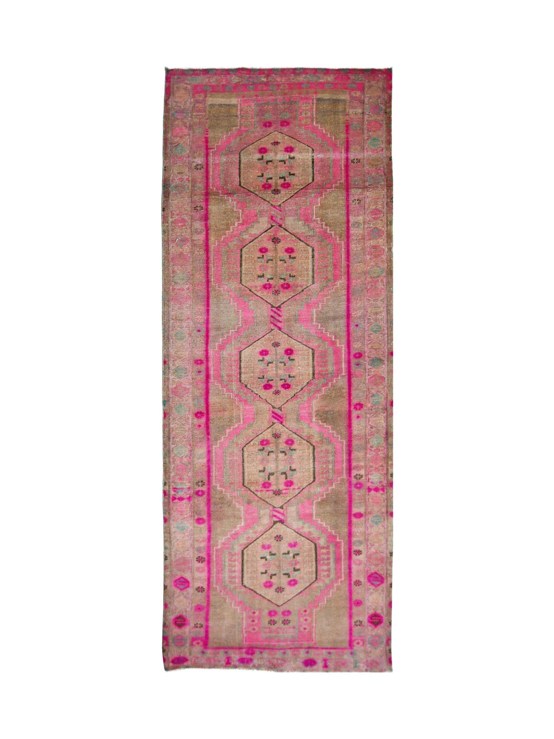 Vintage Persian Hamadan Runner